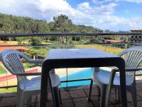 Balkón nebo terasa v ubytování Apartamentos aDoniña Playa Major Sanxenxo