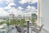 Balkón nebo terasa v ubytování N1001 Gran vista Downtown Santo Domingo RD