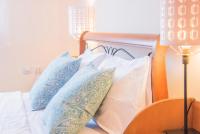 A bed or beds in a room at Diogenis villa