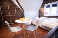 Posteľ alebo postele v izbe v ubytovaní Apartamenty Sopockie 26 , przy plaży , klimatyzacja