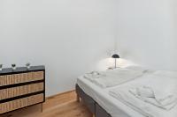 Posteľ alebo postele v izbe v ubytovaní Center Wien designer central modern apartment