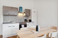 Kuchyňa alebo kuchynka v ubytovaní Center Wien designer central modern apartment