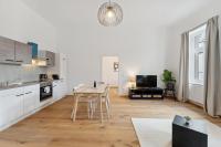 Kuchyňa alebo kuchynka v ubytovaní Center Wien designer central modern apartment