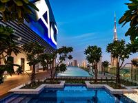 Bazén v ubytování Infinity Pool & Burj Khalifa View l Luxe Paramount nebo v jeho okolí