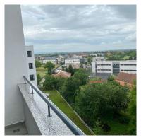 Balkón alebo terasa v ubytovaní Arena ZG Apartment