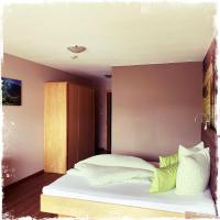Posteľ alebo postele v izbe v ubytovaní Hotel Garni Alpendiamant