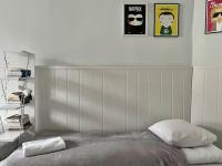 Posteľ alebo postele v izbe v ubytovaní Apartament Kinga