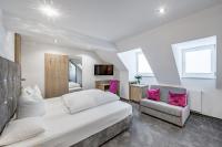 Posteľ alebo postele v izbe v ubytovaní Hotel Garni Christine
