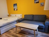 A seating area at Leopoldauer Apartment