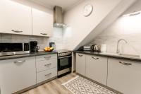 Kuchyň nebo kuchyňský kout v ubytování APARTAMENT KARO 2 Karkonosze