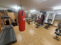 Posilňovňa alebo fitness centrum v ubytovaní Hotel Panorama