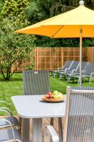 Vonkajšia záhrada v ubytovaní Ferienhaus Kleine Gartenvilla