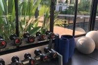 Fitness centrum a/nebo fitness zařízení v ubytování Chaweng Beach Apartment 1 Schlafzi-1Wohnzi-Pool-Fitnes
