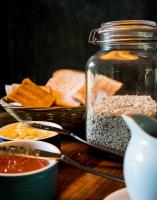 Mad på lejlighedshotellet eller i nærheden