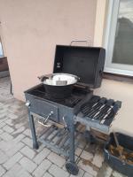 Gril pre hostí v dovolenkovom dome