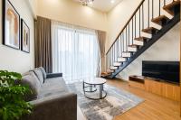 Five Star Westlake 1st-4th Floors Hotel & Serviced Apartmentにあるシーティングエリア