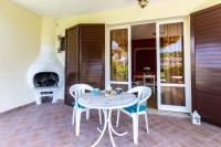 The floor plan of Homely villa with private garden and shared pool