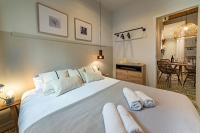 Posteľ alebo postele v izbe v ubytovaní Habitat Apartments Sweet Sagrada Familia