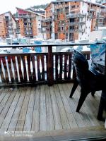 Balkón alebo terasa v ubytovaní LA NORMA LES BALCONS DE LA Vanoise