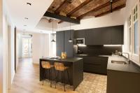 Kuchyň nebo kuchyňský kout v ubytování Enjoy Apartments La Riera One