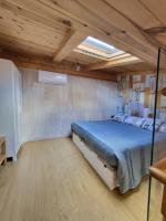 A bed or beds in a room at Apartamento Santa Agueda