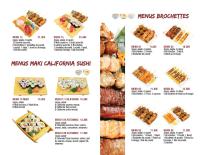 ファヴェルジュにあるLogis Hôtel de Genève et Restaurant , Faverges-Seythenexのレストランメニュー一覧