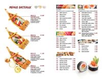 ファヴェルジュにあるLogis Hôtel de Genève et Restaurant , Faverges-Seythenexのレストランメニュー一覧