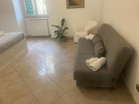 A seating area at Casa Futura Trastevere