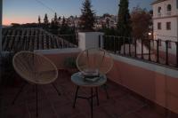 Balkón nebo terasa v ubytování Suites Jardines de la Alhambra