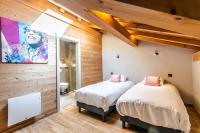 Posteľ alebo postele v izbe v ubytovaní CHALET EAGLE