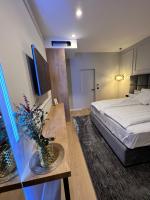 Posteľ alebo postele v izbe v ubytovaní SDesign Luxury Zagreb apartment