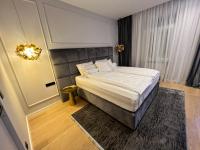 Posteľ alebo postele v izbe v ubytovaní SDesign Luxury Zagreb apartment