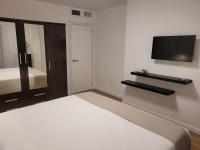 Posteľ alebo postele v izbe v ubytovaní Apartamento Ejido Centro