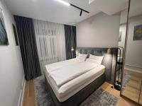 Posteľ alebo postele v izbe v ubytovaní SDesign Luxury Zagreb apartment