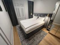 Posteľ alebo postele v izbe v ubytovaní SDesign Luxury Zagreb apartment