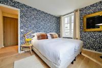 Posteľ alebo postele v izbe v ubytovaní La Petite Adresse du 10Honfleur
