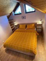 Plán poschodí v ubytovaní Cozy 2 bedroom apartment in ski resort, panoramic lake view