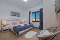Posteľ alebo postele v izbe v ubytovaní Villa Kamen ZadarVillas