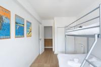 Postel nebo postele na pokoji v ubytování El Mirador de Urdaibai