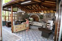 Χώρος καθιστικού στο Panormos Hotel