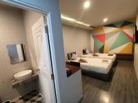 Koupelna v ubytování Aen Guy Boutique Hotel