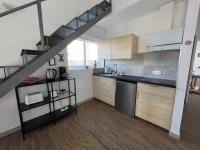 Kuchyňa alebo kuchynka v ubytovaní Azur Arts Lanzarote Lofts