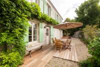 Vonkajšia záhrada v ubytovaní le Jardin de Josnes