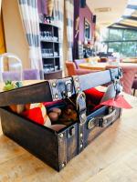 Posezení v ubytování Châtellerie De Schoebeque