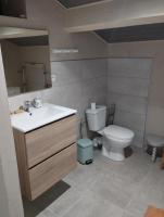 Kúpeľňa v ubytovaní Studio "les planchettes"