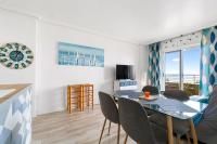 A television and/or entertainment centre at 50 shades of blue