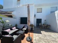 A seating area at Apartamento en Apartaclub La Barrosa