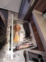 A kitchen or kitchenette at Erika's House.