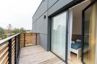 Balkón alebo terasa v ubytovaní Apartament SUBMARINE SurfingBird Dźwirzyno