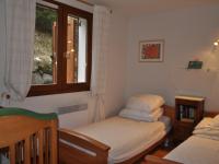 Postel nebo postele na pokoji v ubytování Appart spacieux à Châtel avec parking, balcon et Multi Pass inclus - FR-1-693-28